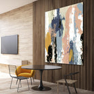 Blueberry Swatches I by Jennifer Goldberger on GIANT ART - abstract