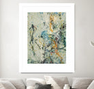 Tango 63 by DAG Inc on GIANT ART - orange abstract pollock