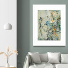 Tango 63 by DAG Inc on GIANT ART - orange abstract pollock