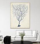 Indigo Coral III by Vision Studio on GIANT ART - blue tropical