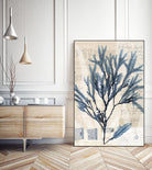 Seaweed Arrangement I by Vision Studio on GIANT ART - blue tropical