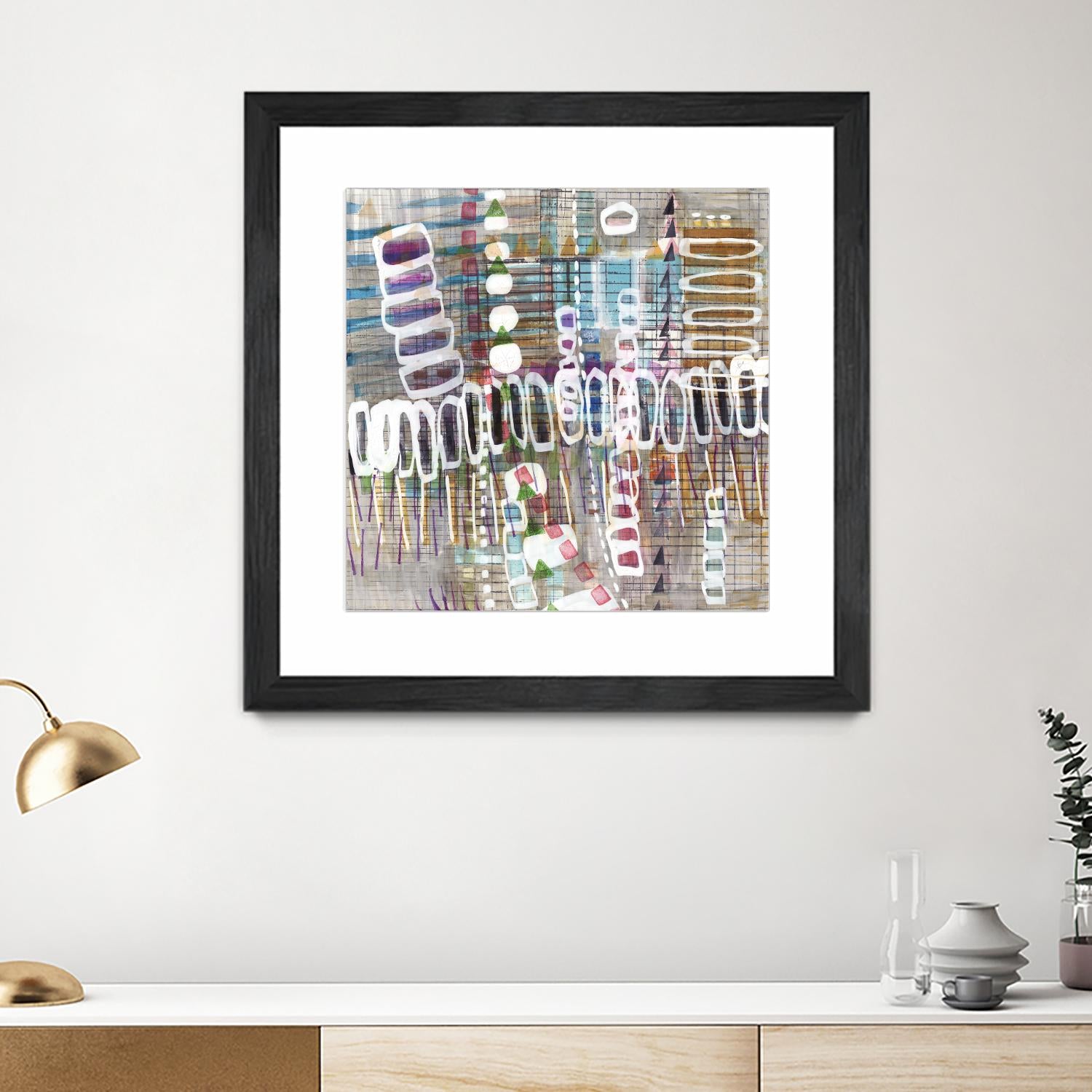 Tribal One I by Nikki Galapon on GIANT ART - abstract