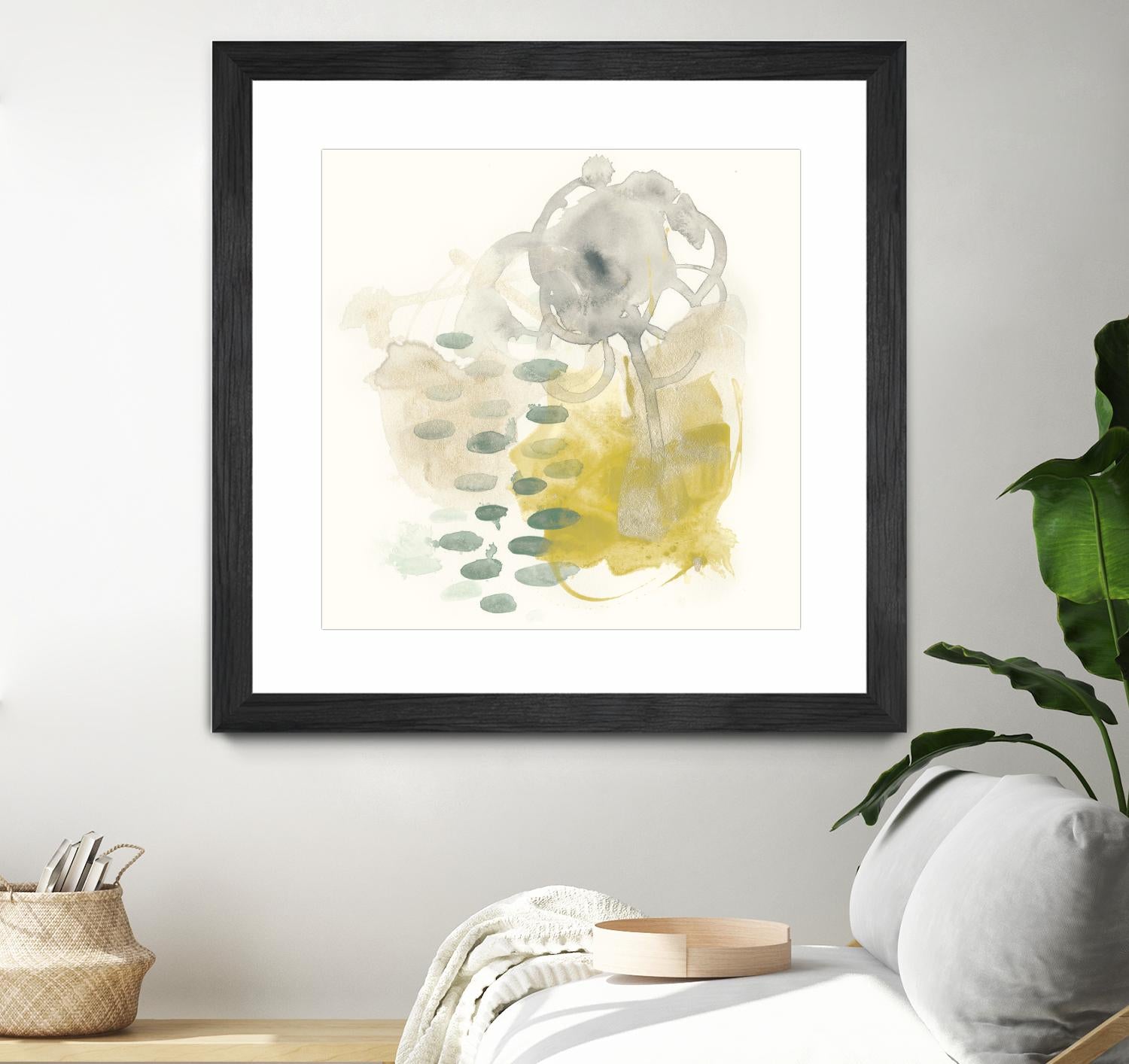 Apex Formula III by June Erica Vess on GIANT ART - yellow abstract