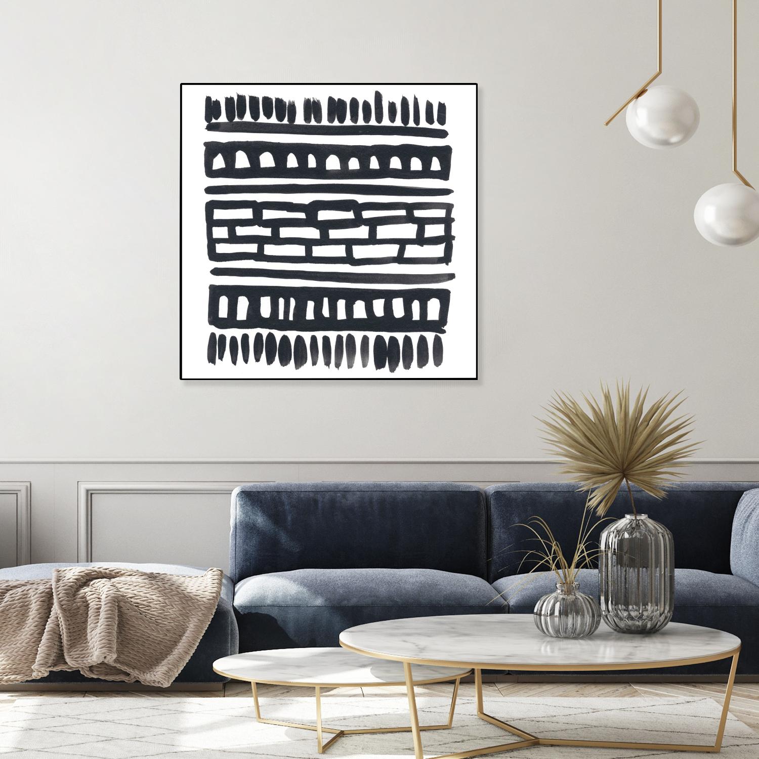 Weft III by June Erica Vess on GIANT ART - black abstract