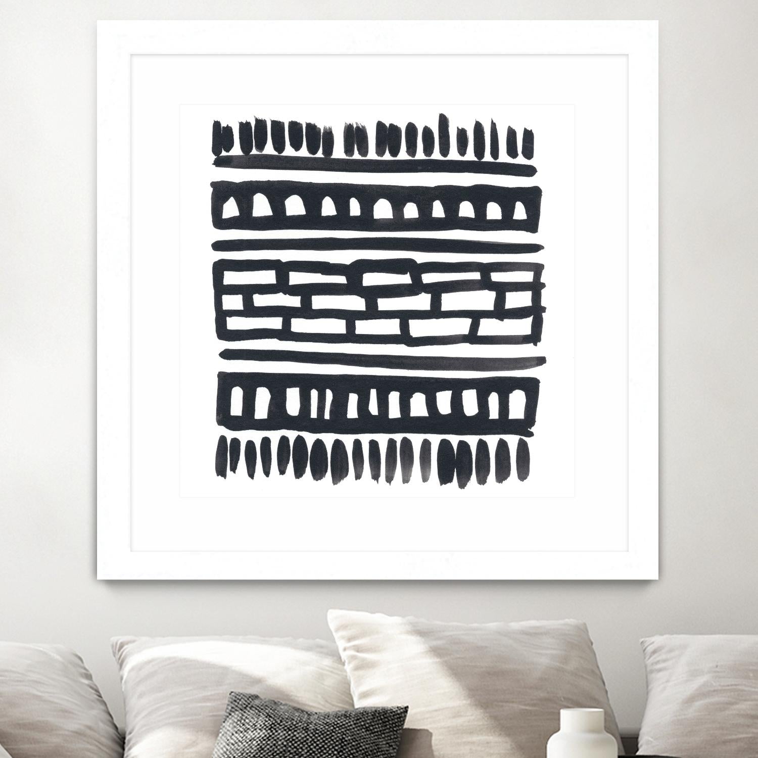 Weft III by June Erica Vess on GIANT ART - black abstract