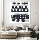 Weft IV by June Erica Vess on GIANT ART - black abstract