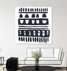 Weft IV by June Erica Vess on GIANT ART - black abstract