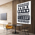 Weft IV by June Erica Vess on GIANT ART - black abstract