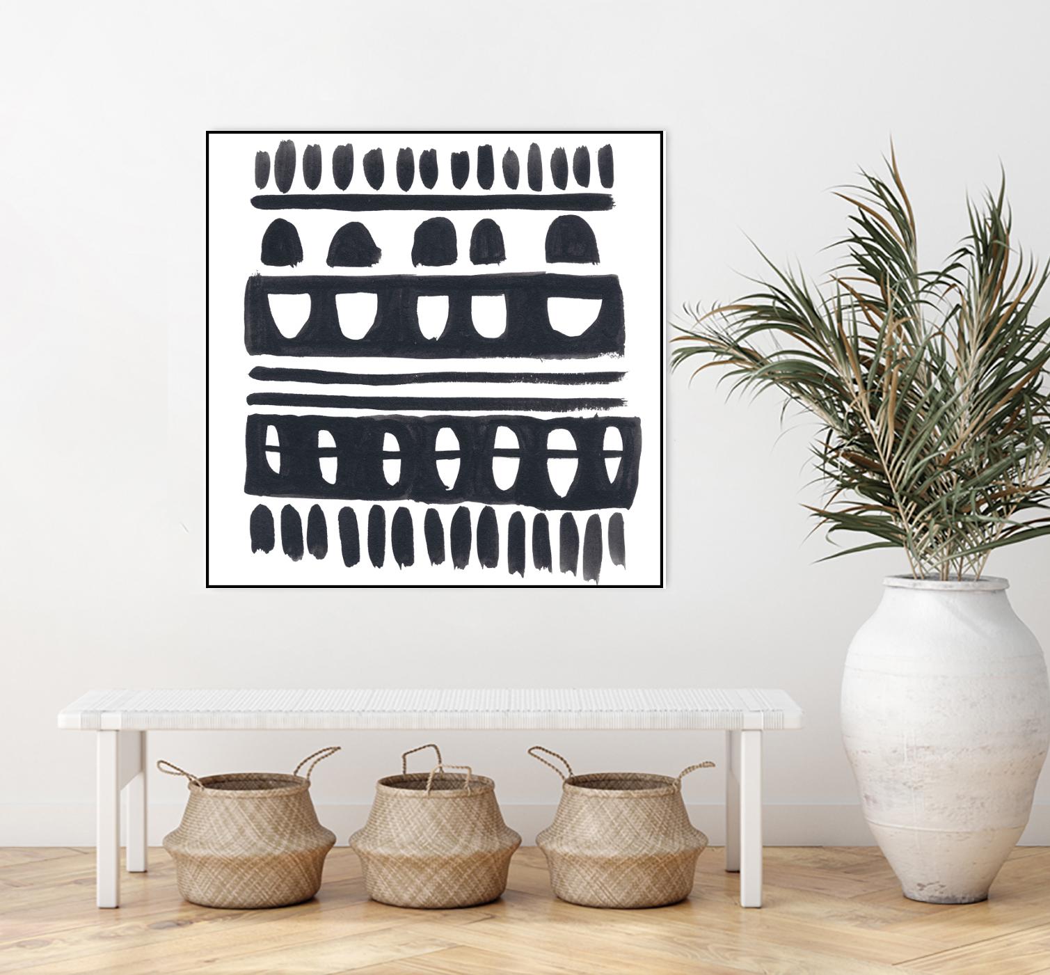 Weft IV by June Erica Vess on GIANT ART - black abstract