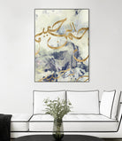 Arabic Encaustic I by Jennifer Goldberger on GIANT ART - abstract