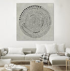 Mythos II by Chariklia Zarris on GIANT ART - black black & white circle