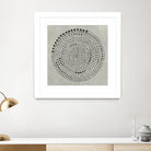 Mythos II by Chariklia Zarris on GIANT ART - black black & white circle