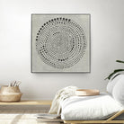 Mythos II by Chariklia Zarris on GIANT ART - black black & white circle