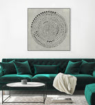 Mythos II by Chariklia Zarris on GIANT ART - black black & white circle