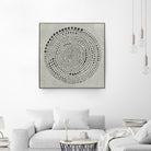 Mythos II by Chariklia Zarris on GIANT ART - black black & white circle