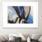 Motivos by Gabriela Villarreal on GIANT ART - blue abstract