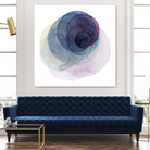 Evolving Planets III by Grace Popp on GIANT ART - blue abstract