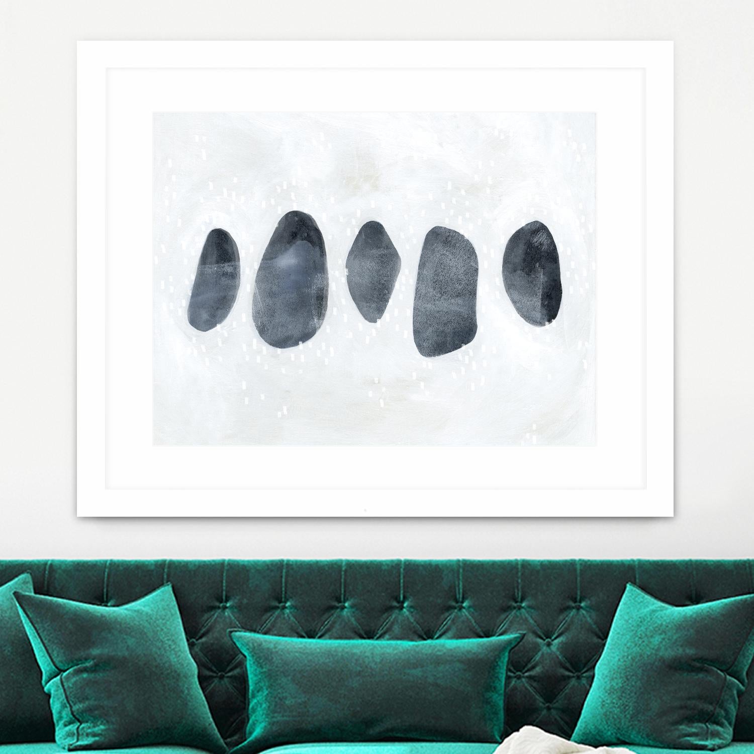 Stone Collection II by Emma Scarvey on GIANT ART - abstract
