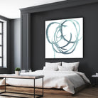 Dizzy I by Jennifer Paxton Parker on GIANT ART - green abstract