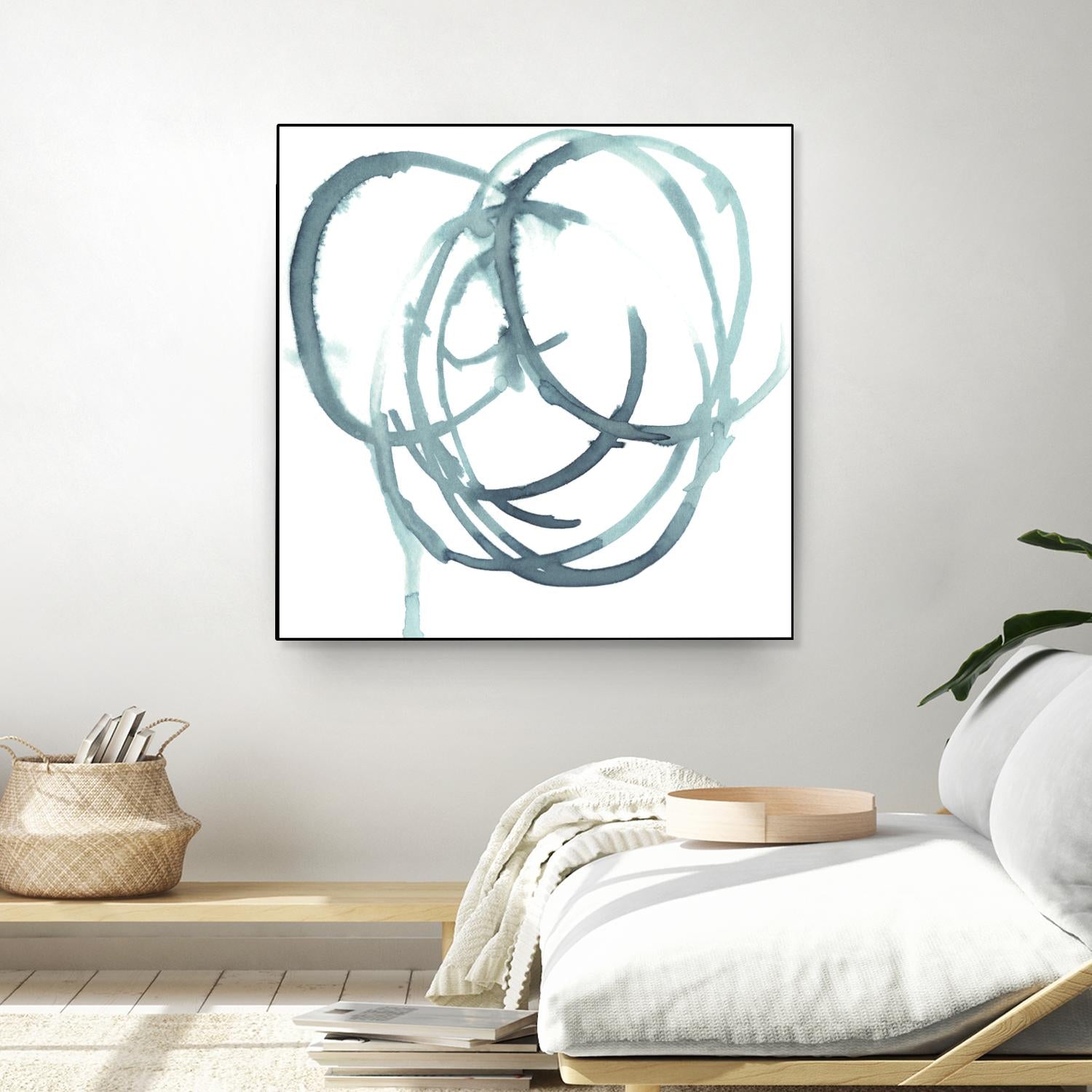 Dizzy I by Jennifer Paxton Parker on GIANT ART - green abstract