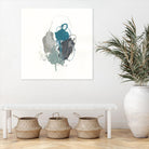 Teal Gesture I by June Erica Vess on GIANT ART - green abstract