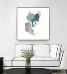 Teal Gesture III by June Erica Vess on GIANT ART - green abstract