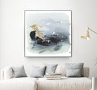 Cerulean & Gold II by Victoria Borges on GIANT ART - abstract