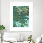 Rambling Sage I by Regina Moore on GIANT ART - green abstract