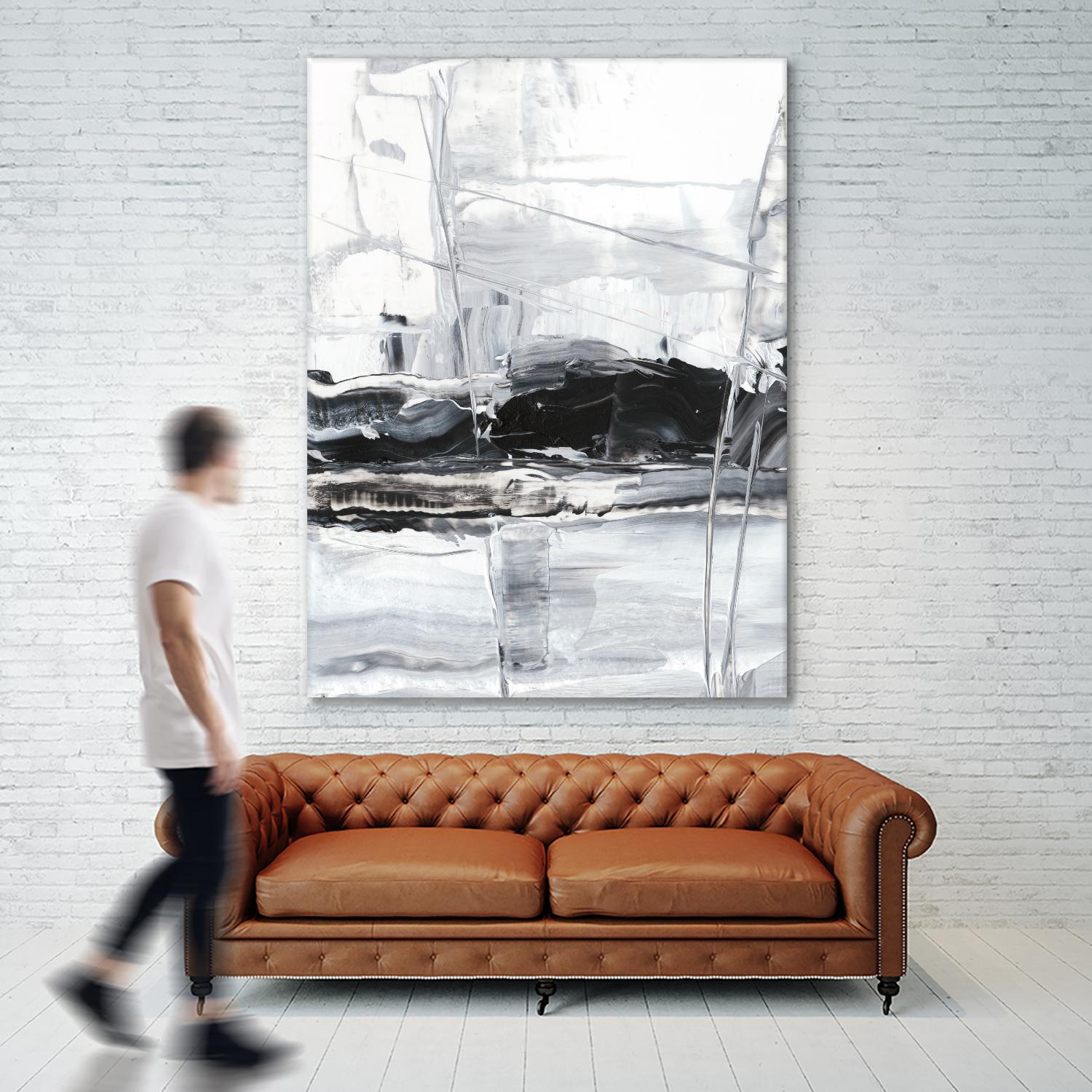 Winter Lightning II by Ethan Harper on GIANT ART - abstract