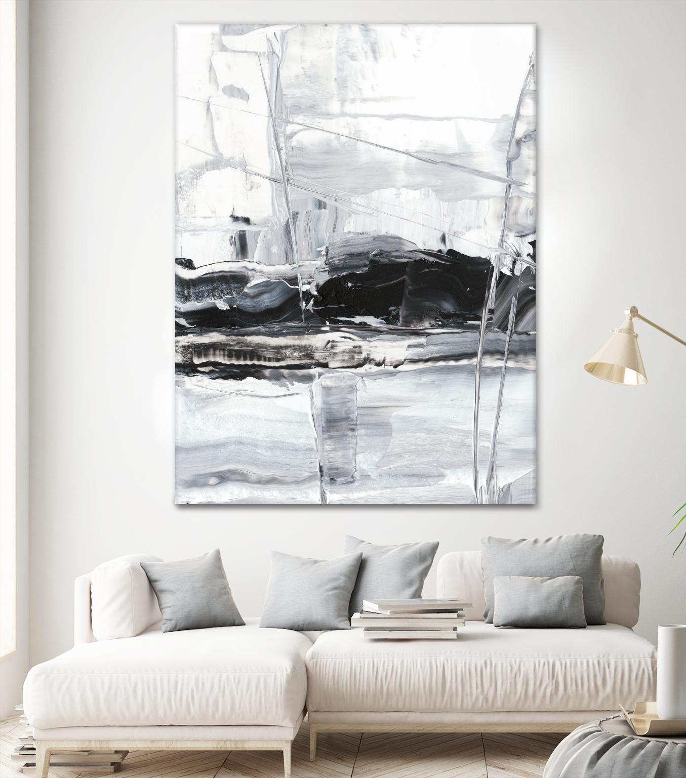 Winter Lightning II by Ethan Harper on GIANT ART - abstract