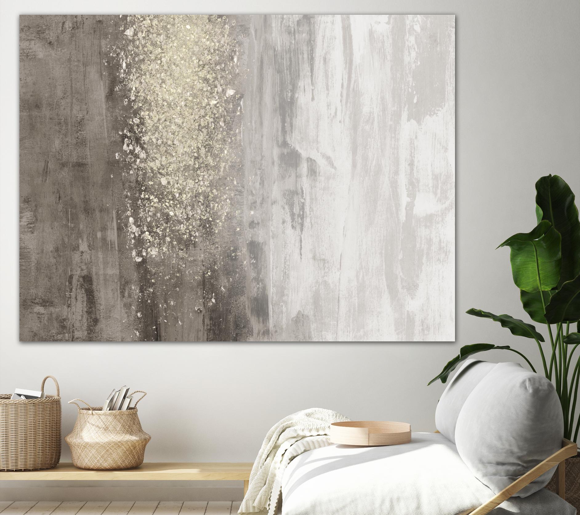 Glitter Rain II by Jennifer Goldberger on GIANT ART - abstract