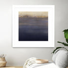 Indigo Sundown I by Victoria Borges on GIANT ART - pink abstract