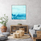 Making Waves I by Ethan Harper on GIANT ART - blue abstract