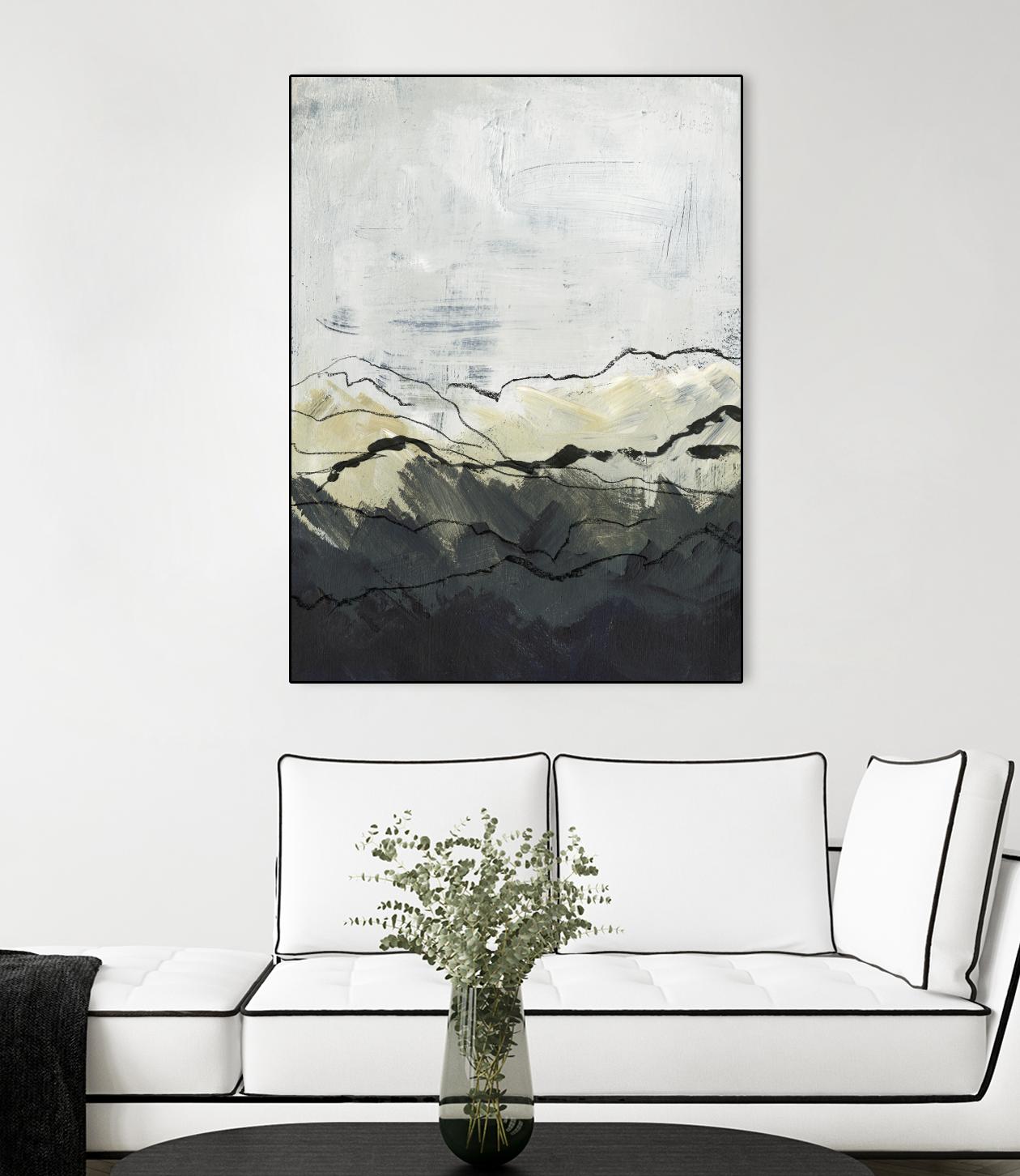 Winter Mountains I by Jennifer Paxton Parker on GIANT ART - abstract
