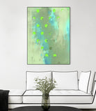 Islander I by Greg Perkins on GIANT ART - green abstract