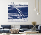 Alternating Current II by Ethan Harper on GIANT ART - blue abstract