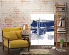 Alternating Current III by Ethan Harper on GIANT ART - blue abstract