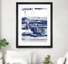 Alternating Current VI by Ethan Harper on GIANT ART - blue abstract