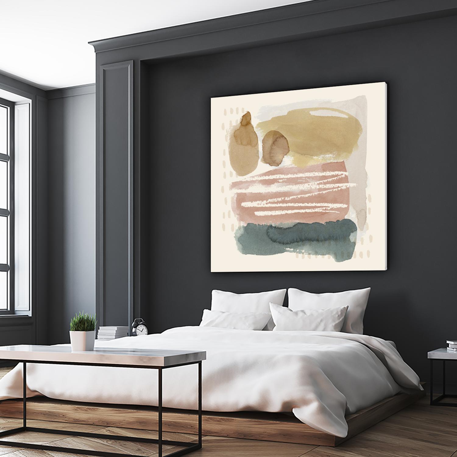 Ochre Echo I by Grace Popp on GIANT ART - abstract