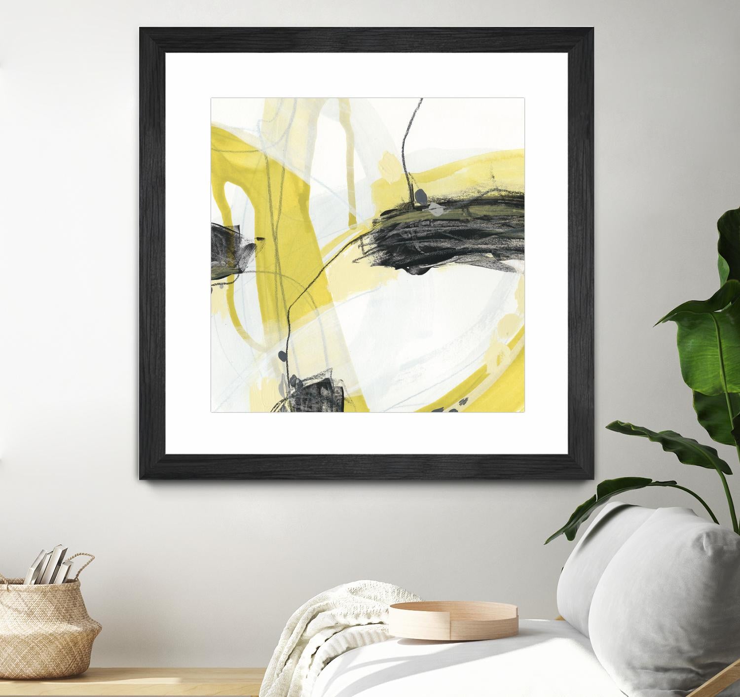 Conduit II by June Erica Vess on GIANT ART - yellow abstract
