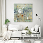 Clash II by Tim OToole on GIANT ART - green abstract