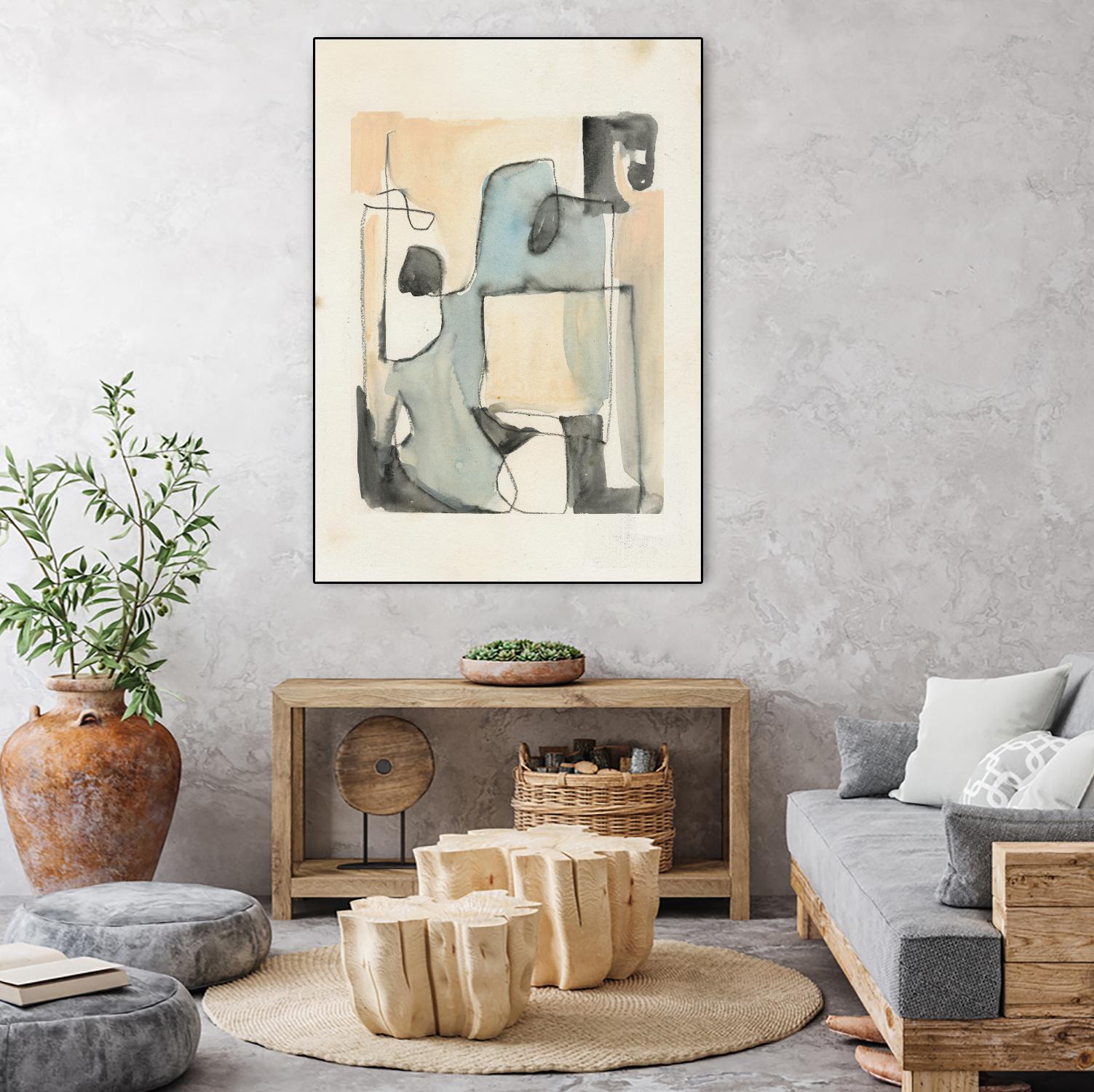 Subdued Abstract II by Jennifer Paxton Parker on GIANT ART - abstract