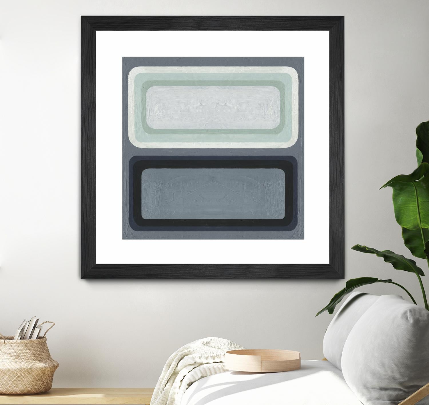 Maritime Color Field II by Emma Scarvey on GIANT ART - green abstract