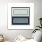 Maritime Color Field II by Emma Scarvey on GIANT ART - green abstract