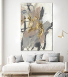 Golden Blush II by Jennifer Goldberger on GIANT ART - abstract