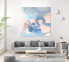 Suffusion III by Jamie Douglas on GIANT ART - blue abstract
