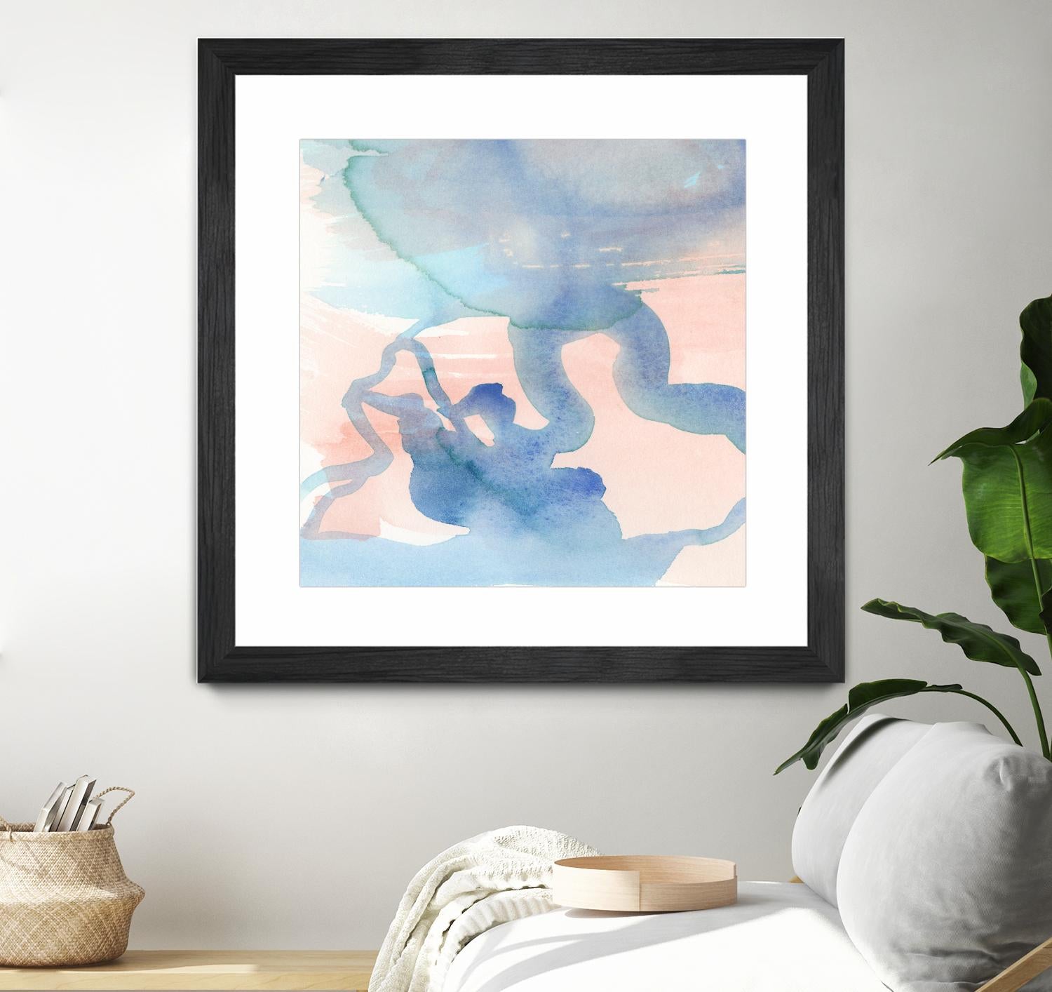Suffusion III by Jamie Douglas on GIANT ART - blue abstract