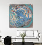 Space Oddity I by Alicia Ludwig on GIANT ART - blue abstract
