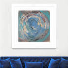 Space Oddity I by Alicia Ludwig on GIANT ART - blue abstract