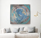 Space Oddity I by Alicia Ludwig on GIANT ART - blue abstract